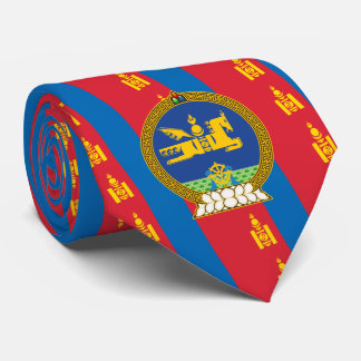 Gravata Bandeira da Mongólia e emblema, Bandeira da Mongól