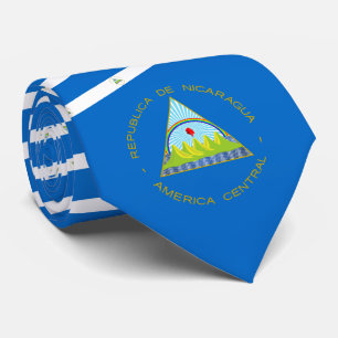 Gravata Bandeira da Nicarágua e Casaco de armas, Bandeira