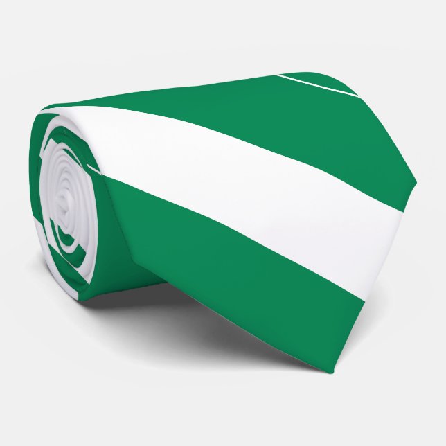 Gravata Bandeira da Nigéria (Rolled)