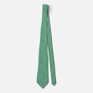 Gravata Bandeira da Nigéria Honeycomb Tie