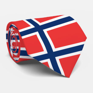 Gravata Bandeira da Noruega