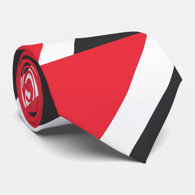 Gravata Bandeira da Principado de Sealand (Rolled)