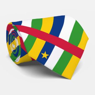 Gravata Bandeira da República Centro-Africana