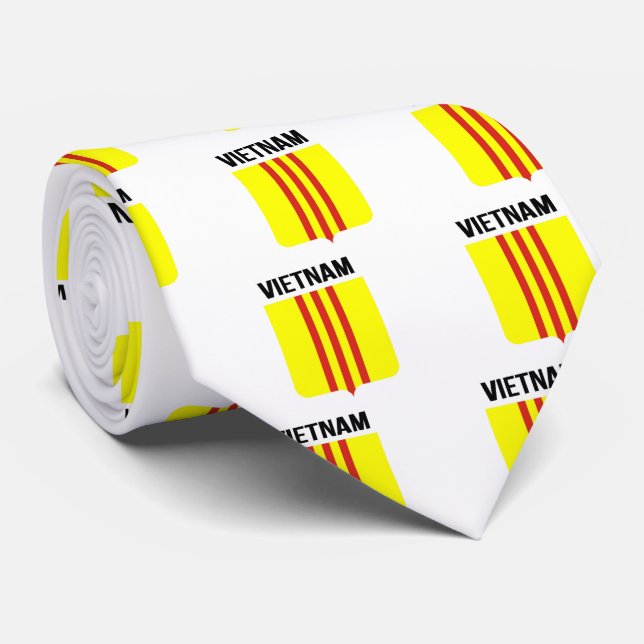 Gravata Bandeira da república do đỏ do sọc dos vagabundos (Rolled)