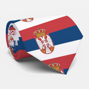 Gravata Bandeira da Sérvia