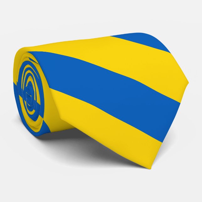 Gravata Bandeira da Ucrânia (Rolled)