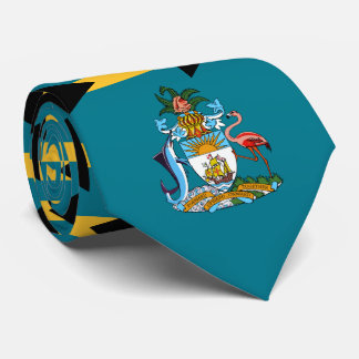 Gravata Bandeira das Baamas e Casaco de Armas, Bandeira da