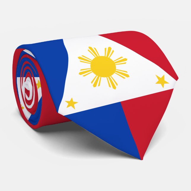 Gravata Bandeira das Filipinas (Rolled)
