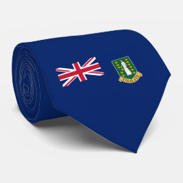Gravata Bandeira das Ilhas Virgens Britânicas (BVI)