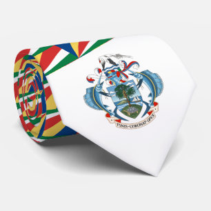 Gravata Bandeira das Seicheles e Casaco de Armas, Seichele