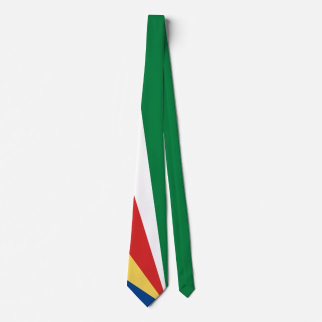 Gravata Bandeira das Seychelles (Frente)
