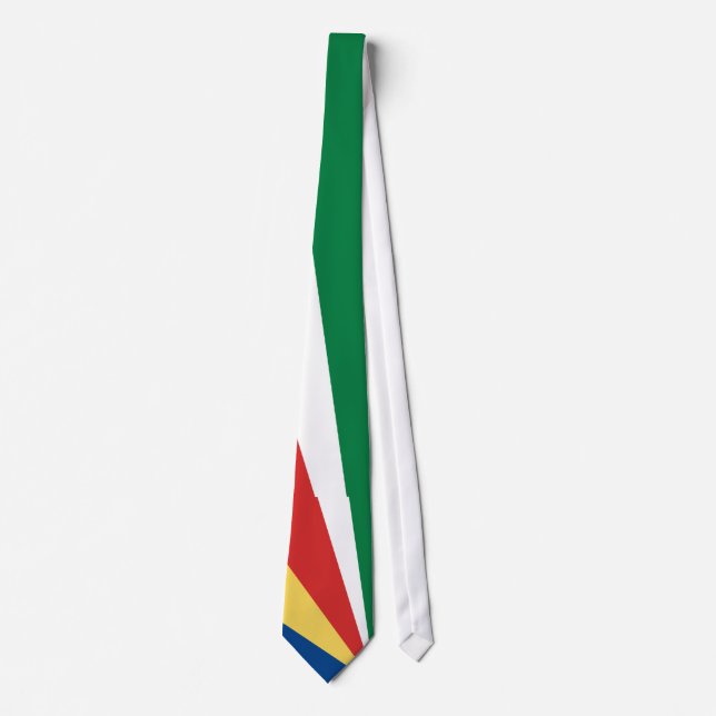 Gravata Bandeira das Seychelles (Frente)