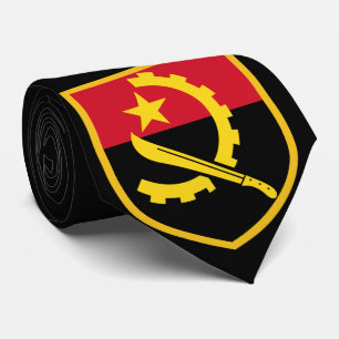 Gravata Bandeira de Angola