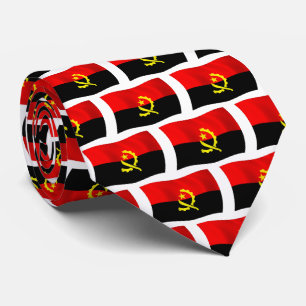 Gravata Bandeira de Angola