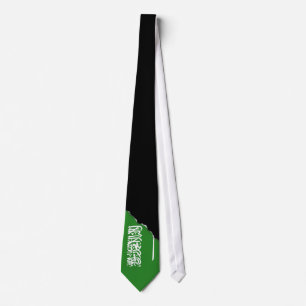 Gravata Bandeira de Arábia Saudita