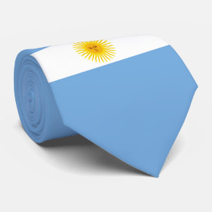 Gravata Bandeira de Argentina