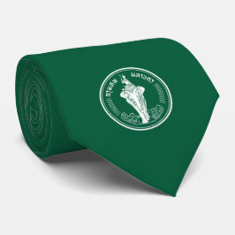 Gravata Bandeira de Bangkok (Cidade da Capital Tailandesa)