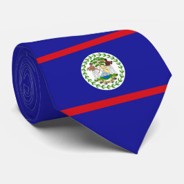 Gravata Bandeira de Belize