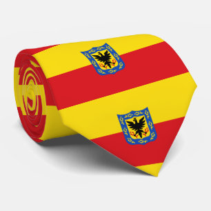 Gravata Bandeira de Bogotá, Colômbia Tie