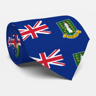 Gravata Bandeira de British Virgin Islands