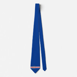 Gravata Bandeira de Cabo Verde (Cabo Verde)