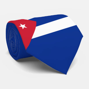 Gravata Bandeira de Cuba