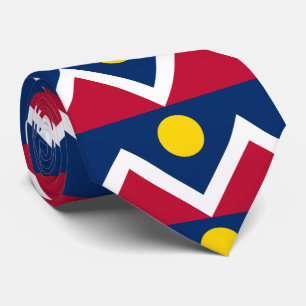 Gravata Bandeira de Denver, Colorado