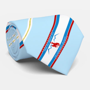 Gravata Bandeira de Evanston (Wyoming)