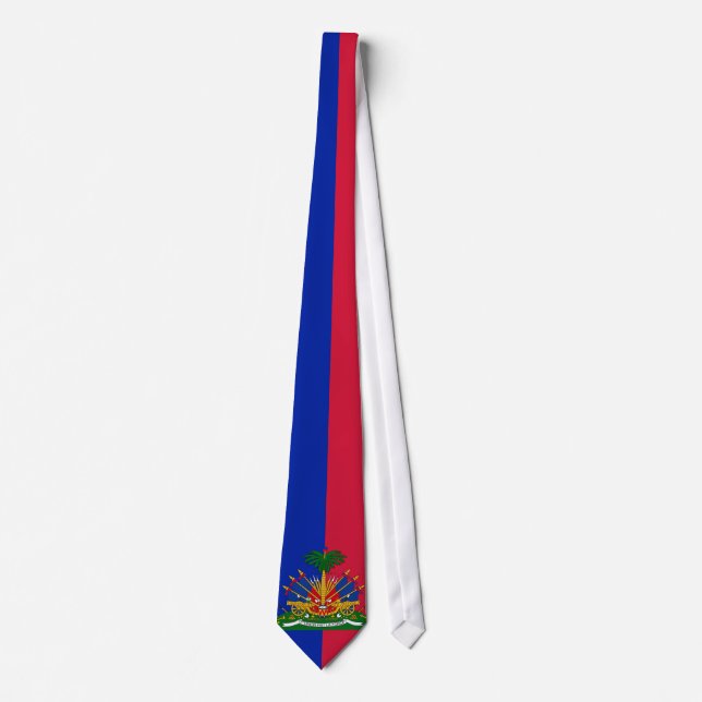 Gravata Bandeira de Haiti (Frente)