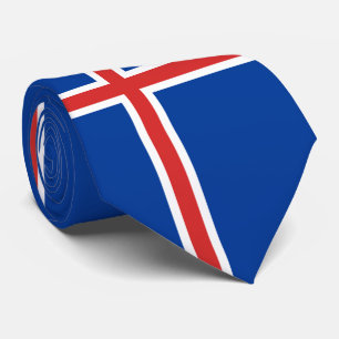 Gravata Bandeira de Islândia