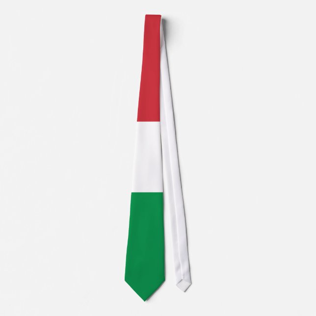 Gravata Bandeira de Italia (Frente)