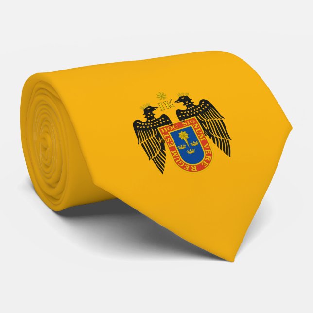 Gravata Bandeira de Lima (Peru) (Rolled)