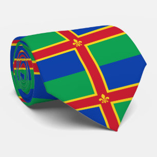 Gravata Bandeira de Lincolnshire
