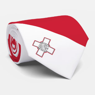 Gravata Bandeira de Malta