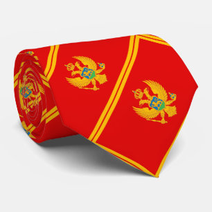 Gravata Bandeira de Montenegro