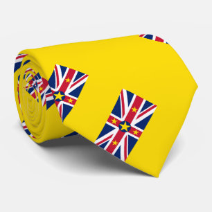 Gravata Bandeira de Niue