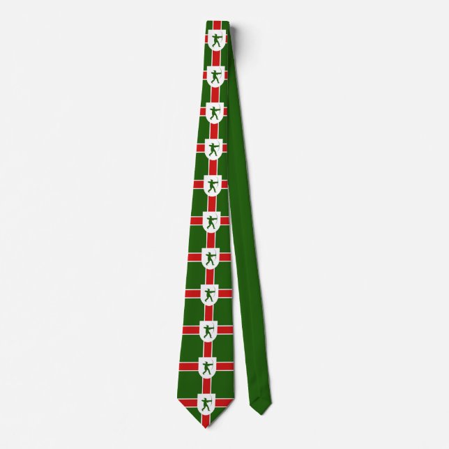 Gravata Bandeira de Nottinghamshire Tie (Frente)
