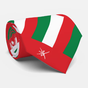 Gravata Bandeira de Omã