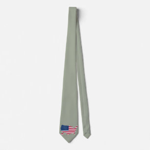 Gravata Bandeira de país dos Estados Unidos