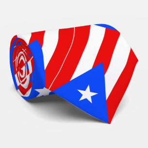 Gravata Bandeira de Porto Rico