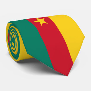 Gravata Bandeira de República dos Camarões