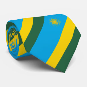 Gravata Bandeira de Ruanda