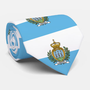 Gravata Bandeira de San Marino