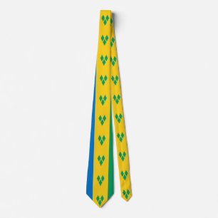 Gravata Bandeira de São Vicente e Granadinas