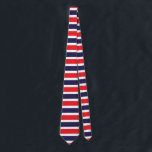 Gravata Bandeira de Tailândia<br><div class="desc">A bandeira tailandesa é um triband bicolor horizontal fimbrado. As cores usadas na bandeira são azuis,  vermelho,  branco. A proporção da bandeira tailandesa é 2: 3. A bandeira de Tailândia foi adotada em 1917.</div>