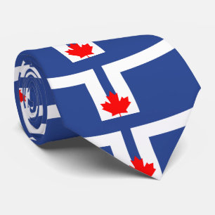 Gravata Bandeira de Toronto, Ontario Neck Tie