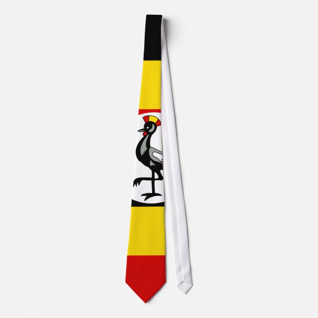 Gravata bandeira de Uganda (Frente)