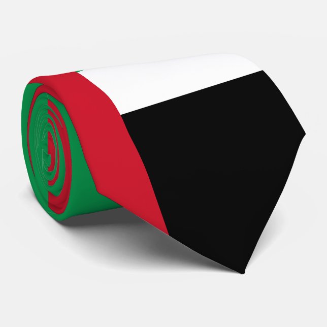 Gravata Bandeira de United Arab Emirates (Rolled)