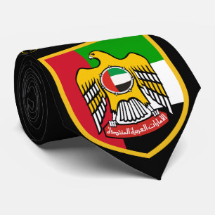 Gravata Bandeira de United Arab Emirates