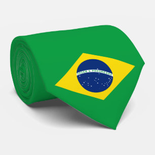 Gravata Bandeira do Brasil